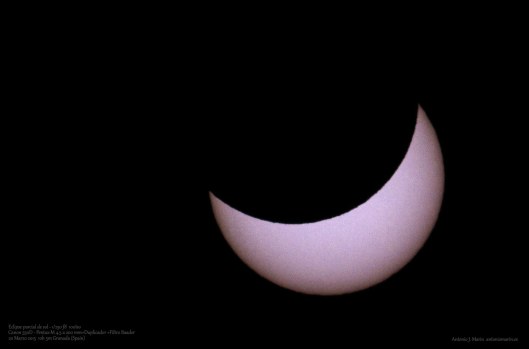 Eclipse solar 20-03-2015 Granada 10h5m